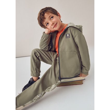 MAYORAL 3 dielna tepláková súprava - Zelená (Veľkosť 140)