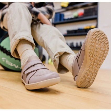 MILASH detské barefoot tenisky - Béžová (Veľkosť 32)