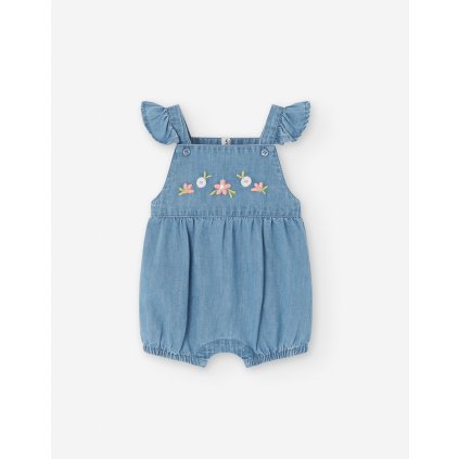 Letný overal  dievčensky - Modrá (Veľkosť 62)