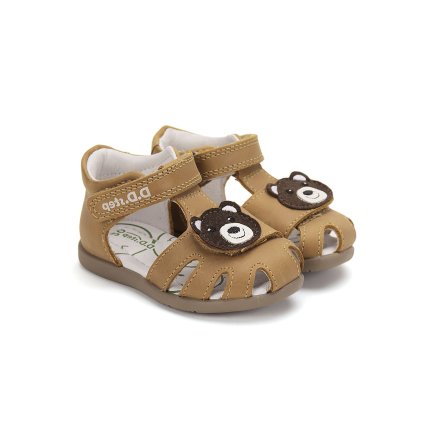 D.D.STEP sandále s uzavretou špičkou - Hnedá (Veľkosť 30)