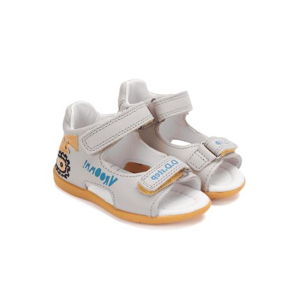 D.D.STEP sandále s otvorenou špičkou - Sivá (Veľkosť 30)