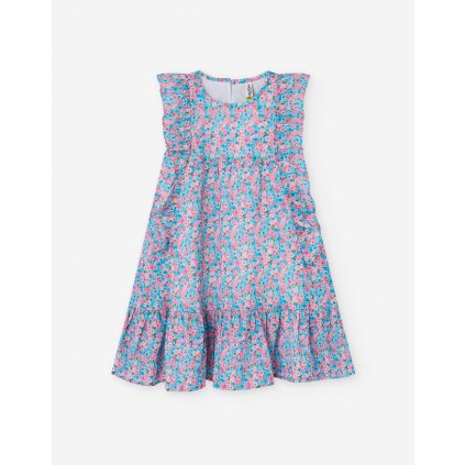 Dievčenské letné šaty - Mnohofarebné (Veľkosť 152)