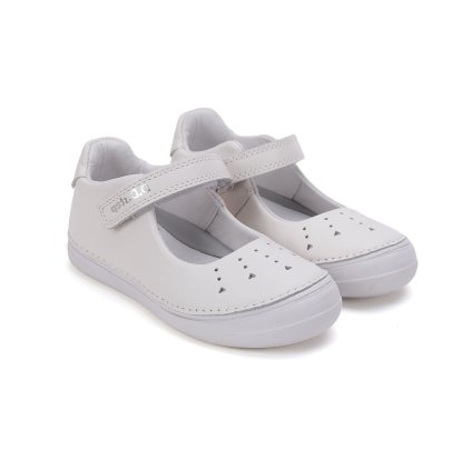 D.D.STEP celokožené baleríny - Biela (Veľkosť 28)