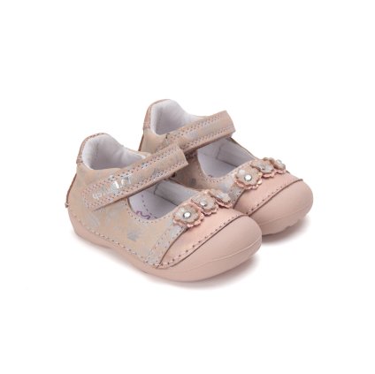 D.D.STEP celokožené baleríny - Ružová (Veľkosť 24)