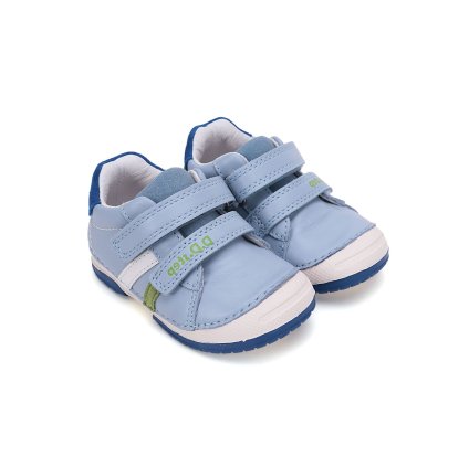 D.D.STEP chlapčenské kožené topánky - Modrá (Veľkosť 22)