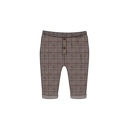 Dievčenské bavlnené nohavice - Hnedá (Veľkosť 92/98)