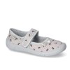 VIGGAMI dievčenské textilné prezúvky KALINA - Sivá (Veľkosť 28)