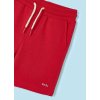 MAYORAL bavlnené chlapčenské kraťase - Červená (Veľkosť 104)