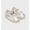MAYORAL dievčenské plátené balerínky - Strieborná (Veľkosť 23)