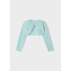Dievčenské bolero - Tyrkysová (Veľkosť 98)