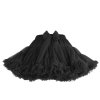 Dievčenská tylová TUTU sukňa (Veľkosť 146/152, Farba Čierna)
