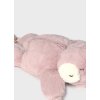 Kožušiková dievčenská kabelka Macko - Ružová (Veľkosť UNI)