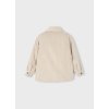 MAYORAL chlapčenský  prechodný kabát-košeľa - Cream (Veľkosť 140)