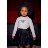 MAYORAL dievčenská skladaná sukňa - Čierna (Veľkosť 140)
