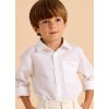 Chlapčenská košeľa 2v1 - Biela (Veľkosť 110)