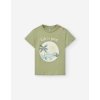 Chlapčenské bavlnené tričko krátky rukáv - Zelená (Veľkosť 86)