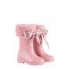 Dievčenské gumáky IGOR s mašľou - Ružová (Veľkosť 32)