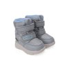 Dievčenská zimná obuv s membránou D.D.Step AQUA-TEX - Strieborná (Veľkosť 33)