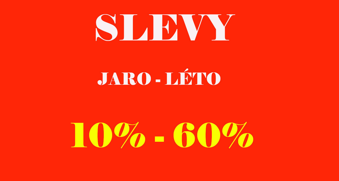 Slevy jaro/léto 2025