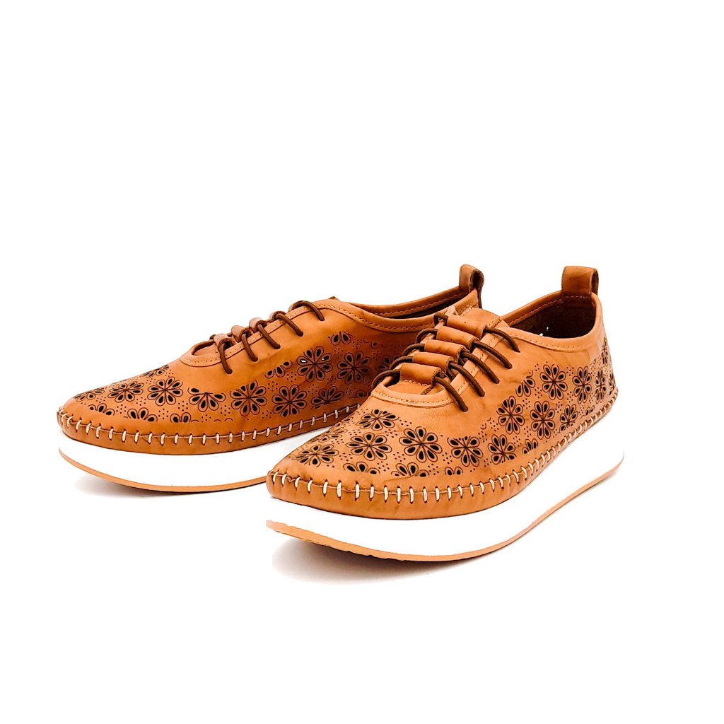 Dámské tenisky 014 24077 Klop hnědé obuvlili.cz