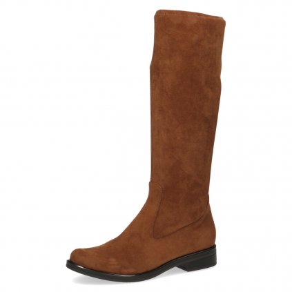 9-25512-41-364 Caprice (Barva brandy stretch, Velikost 36)