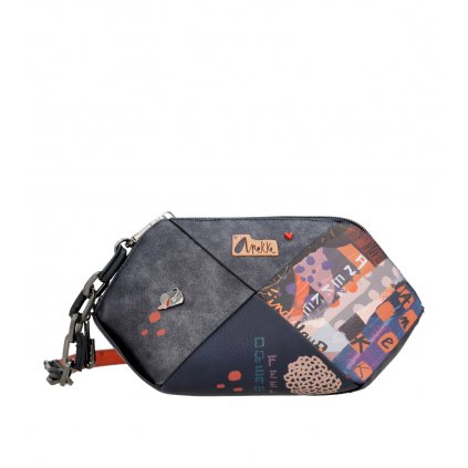 Crossbody kabelka 37813-285 Anekke modrá, multicolor