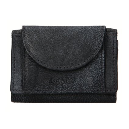 Unisex kožená peněženka mini  W-2030 Lagen modrošedá