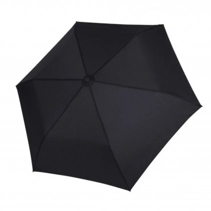 Dámský manuální deštník 71063DSZ simply black Doppler černý