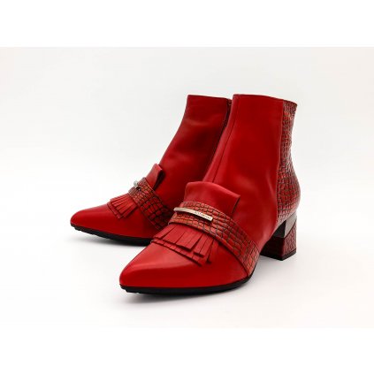 HI87873 caiman/scarlet Hispanitas (Barva scarlet, Velikost 37)