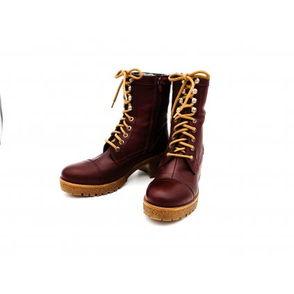 66582 burgundy  XTI Refresh (Barva burgundy, Velikost 36)