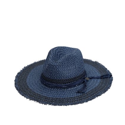 Dámský slaměný klobouk 38471-207 klobouk Anekke modrý