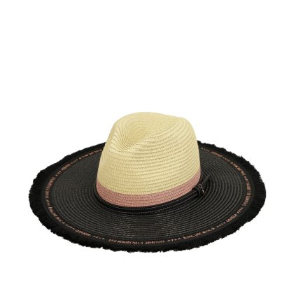 Dámský slaměný klobouk 38481-201 klobouk Anekke multicolor