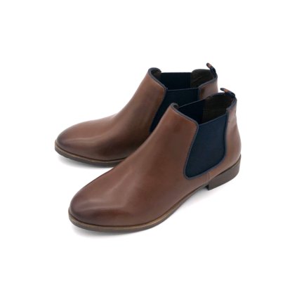 9/9-25327/23 Caprice (Barva cognac/ocean, Velikost 36)