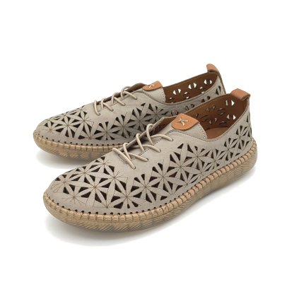 999 0110 silver grey Klop (Barva silver/grey, Velikost 37)