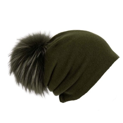 Dámská zimní čepice Batis zelená