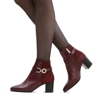 9-25302-45-551 Caprice (Barva bordeaux comb, Velikost 36)