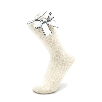 NBX3128 bílá/mašle Aura Via (Barva bílá, Velikost 35-38)