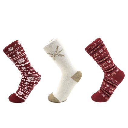 SNX9212 trojbalení červ/bílá/červ Aura Via (Barva mix, Velikost 35-38)