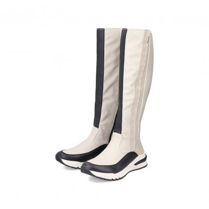 M6690-60 Rieker (Barva beige kombi, Velikost 36)