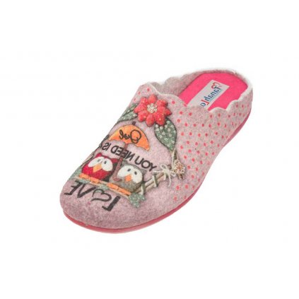 9352449 SHOESY (Barva šedo/růžová, Velikost 36)