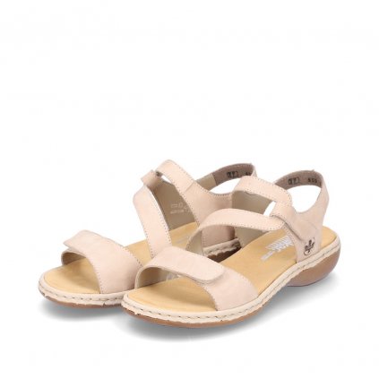 659C7-60 Rieker (Barva beige, Velikost 37)