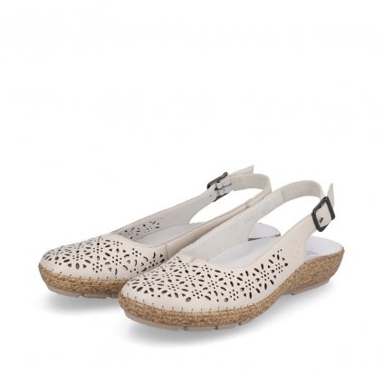 44861-60 Rieker (Barva beige, Velikost 37)