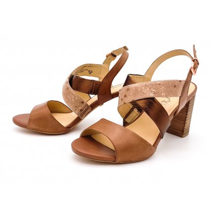 9/9-28312/22 CAPRICE (Barva brown/comb, Velikost 36)