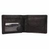 PÁNSKÁ PENĚŽENKA KOŽENÁ V-104 BLK Lagen černá