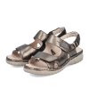 60462-90 Rieker (Barva bronze, Velikost 37)