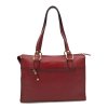 Dámská kožená taška na dokumenty Katana K82132-08 červená