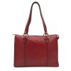 Dámská kožená taška na dokumenty Katana K82132-08 červená