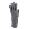 Rukavice Eva tmavě šedé Dantes (Barva tmavě šedá, Velikost 0)