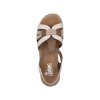 62918-62 Rieker (Barva beige kombi, Velikost 36)