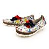 Dámské kožené mokasíny CUTECA  CLAMP multicolor